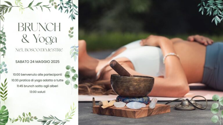Brunch e yoga 24 maggio 2025
